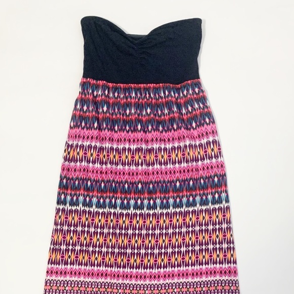 Roxy Strapless Maxi Printed Dress - XS - Picture 5 of 8